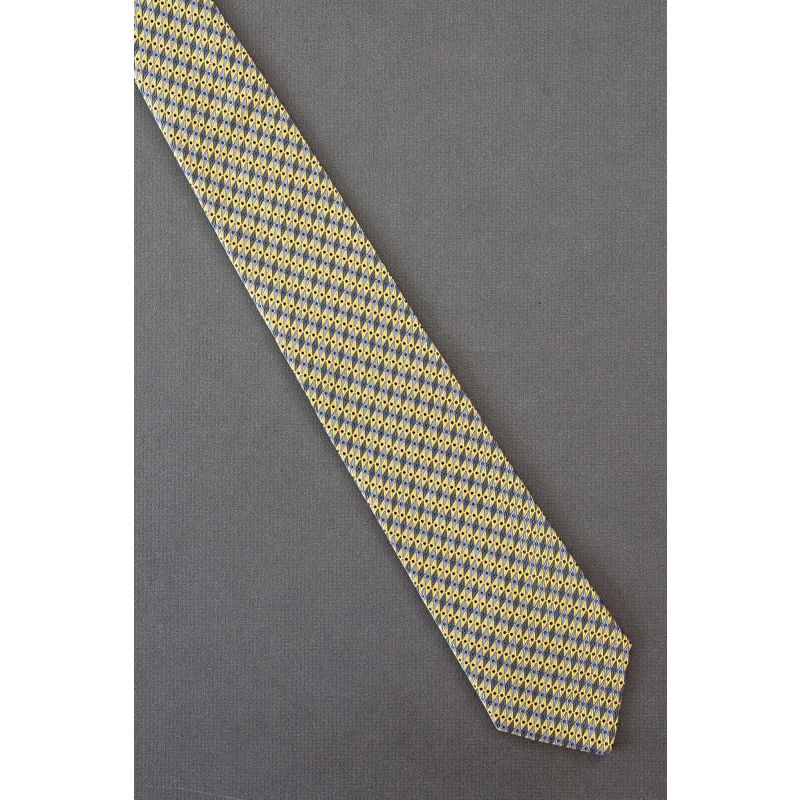 Yellow & Gray Diamond - Boys Perry Ellis Necktie