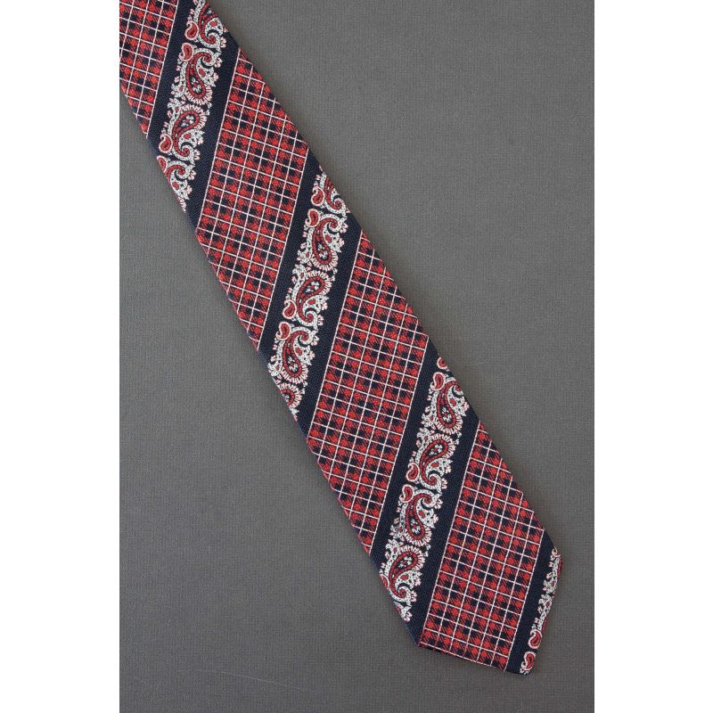Three Patterns In One - 1970's Givenchy Necktie