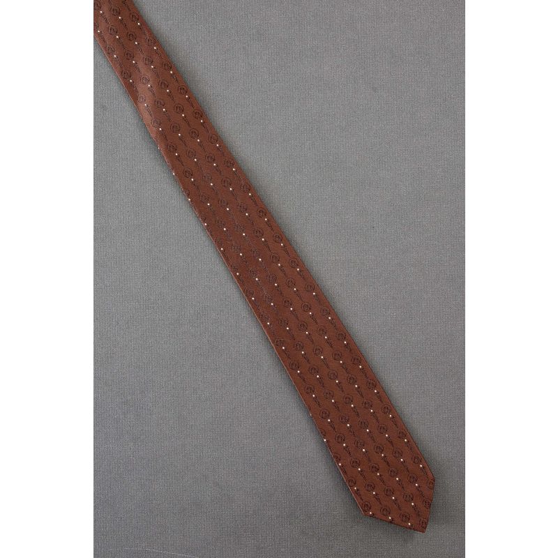 Caduceus & Doctor Bag - 1950's Skinny Brown Tie