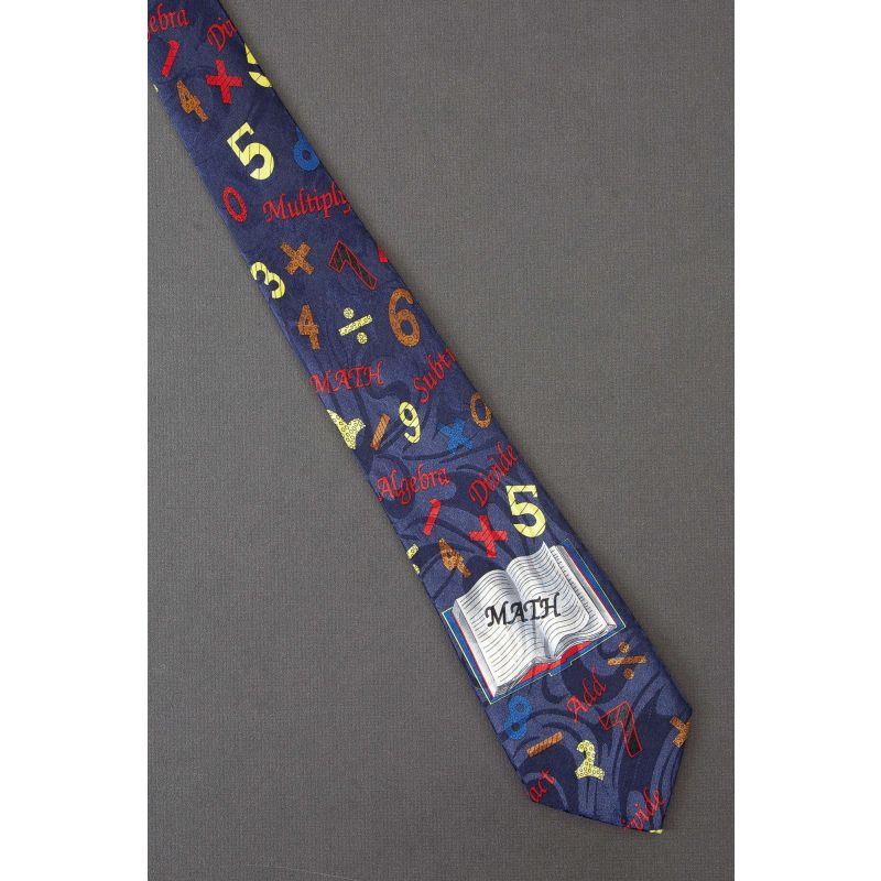 Add, Subtract, Multiply & Subtract - Math Book Tie