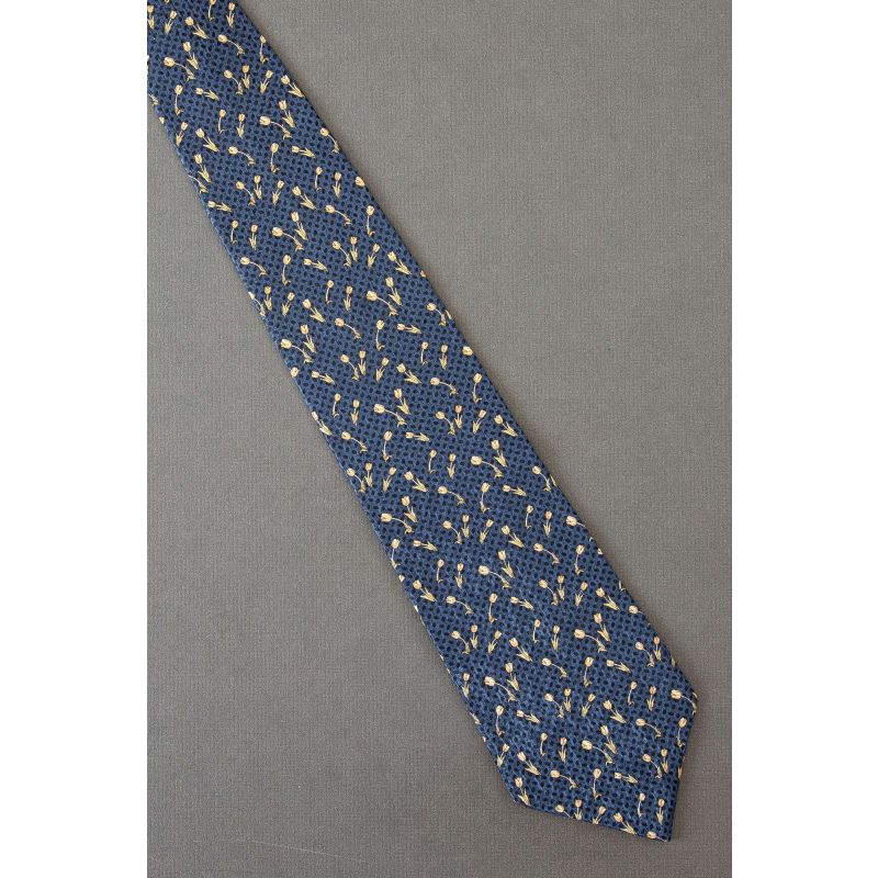 Yellow Tulip Flowers - Cocktail Collection Tie