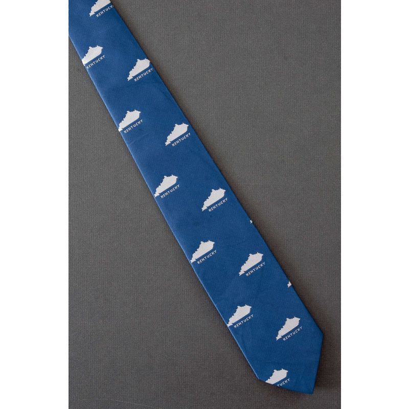 Outline of the State of Kentucky - Vintage Tie