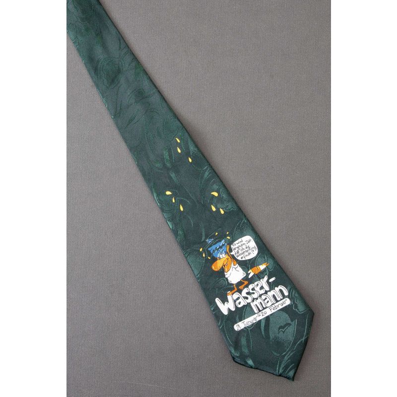 Aquarius - Wassermann - German Astrology Tie