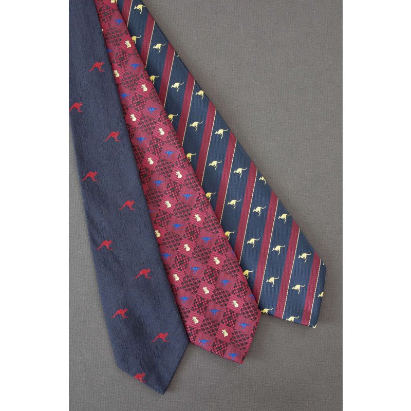 3 For $25 - Kangaroo & Koala Bear Neckties