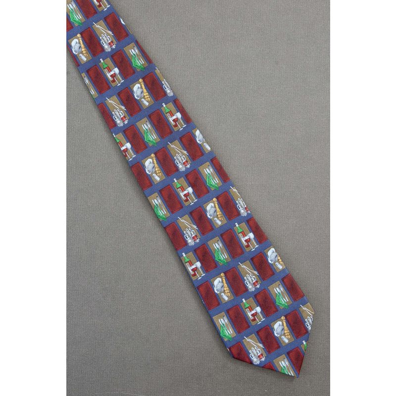 Preparing For A Dinner Party - Foodie Necktie