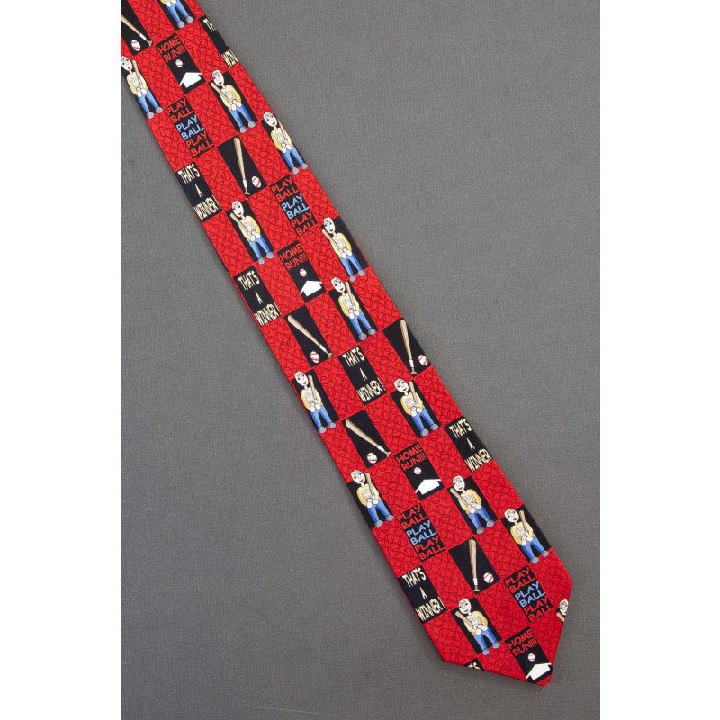 Play Baseball! - Jimmy Fund Cancer Institute Tie