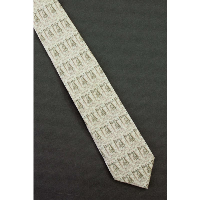 Leonardo da Vinci's Vitruvian Man Necktie