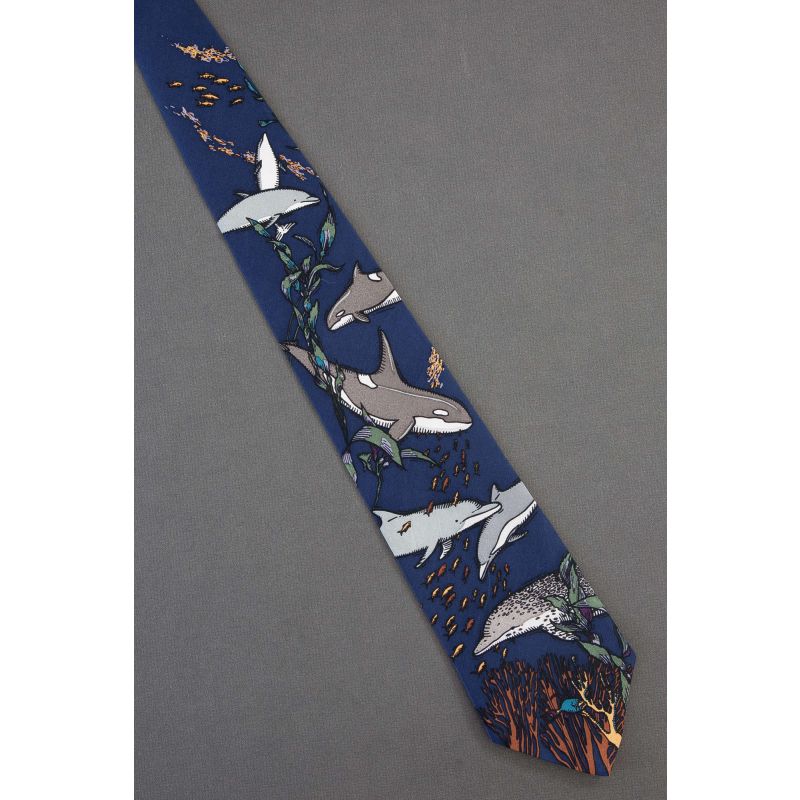 Killer Whale or Orca - World Wildlife Fund Tie