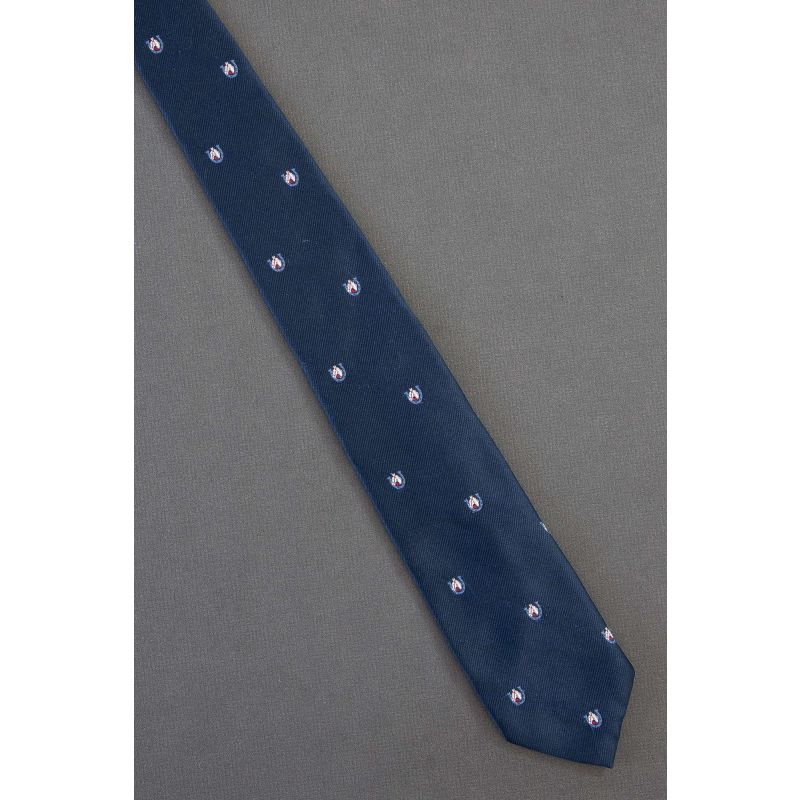 Horse & Horseshoe - 1980's Skinny Necktie