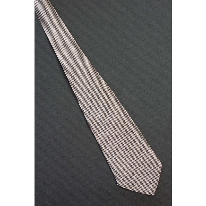 Tiny Starburst Repeat Pattern - 1940's Necktie