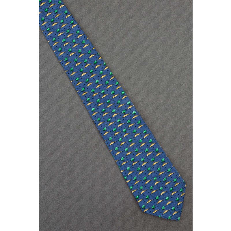 Islands With Single Palm Trees - Tropical Necktie
