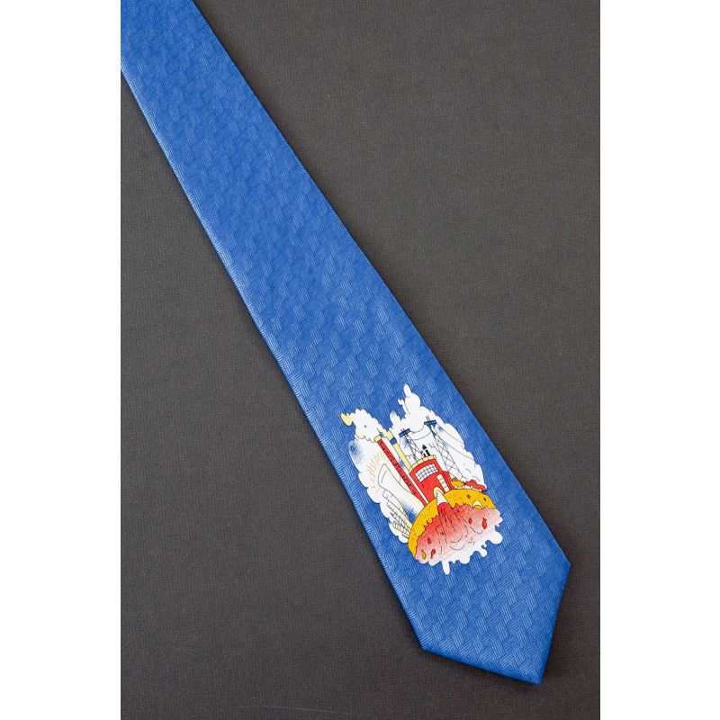 A Factory Polluting the Environment - Necktie