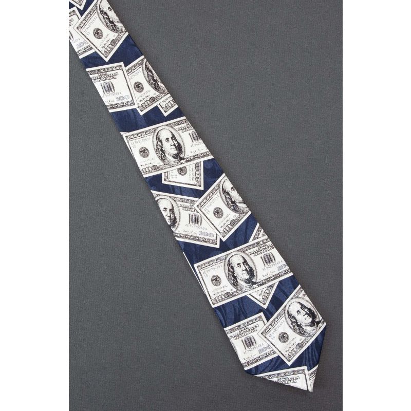 $100 Bucks - Benjamin Franklin Money Necktie