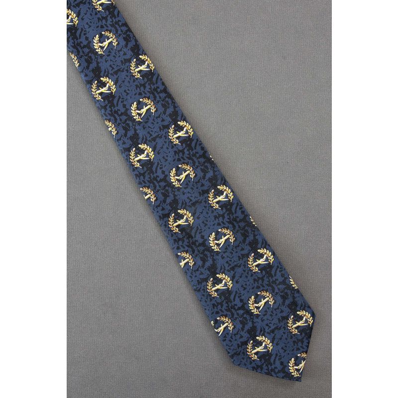Laurels Around An Airplane - Aviation Tie