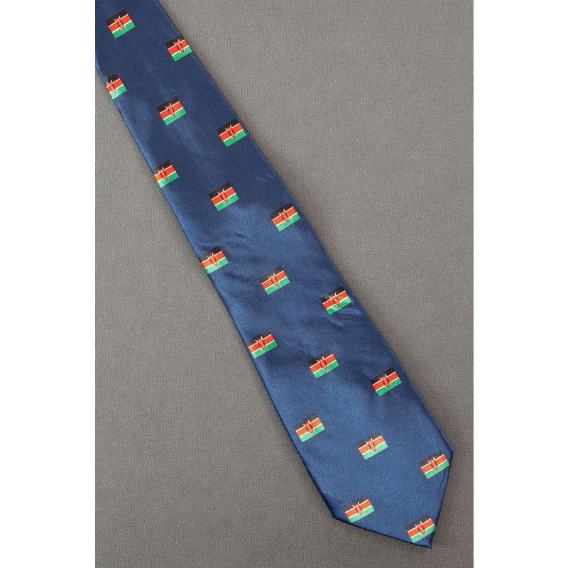 Flag of Kenya Allover - Kenyan Flag Necktie