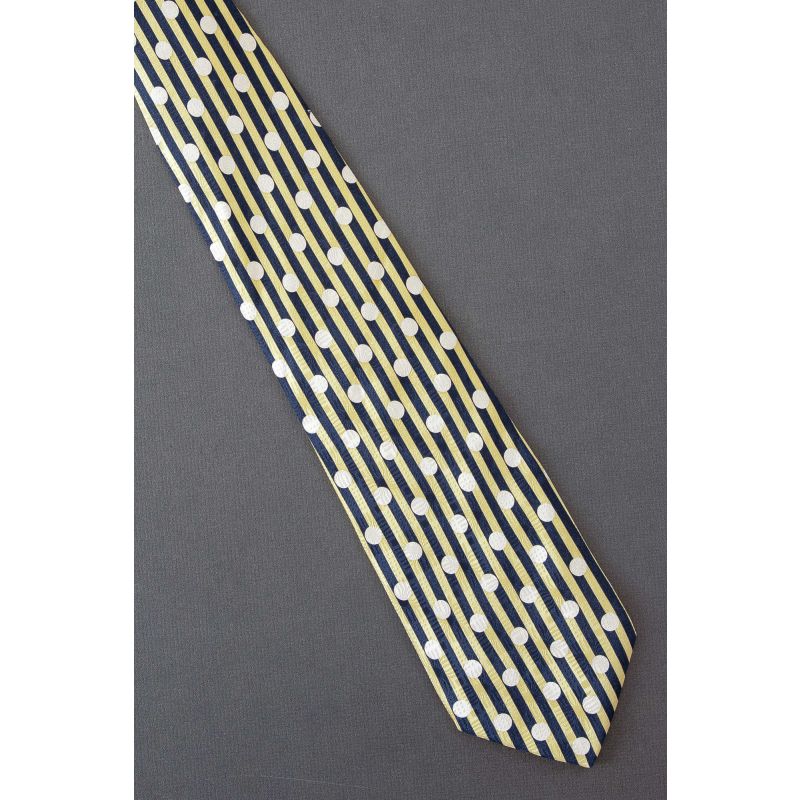 Marriage of Polka Dots & Stripes - Brand New Tie