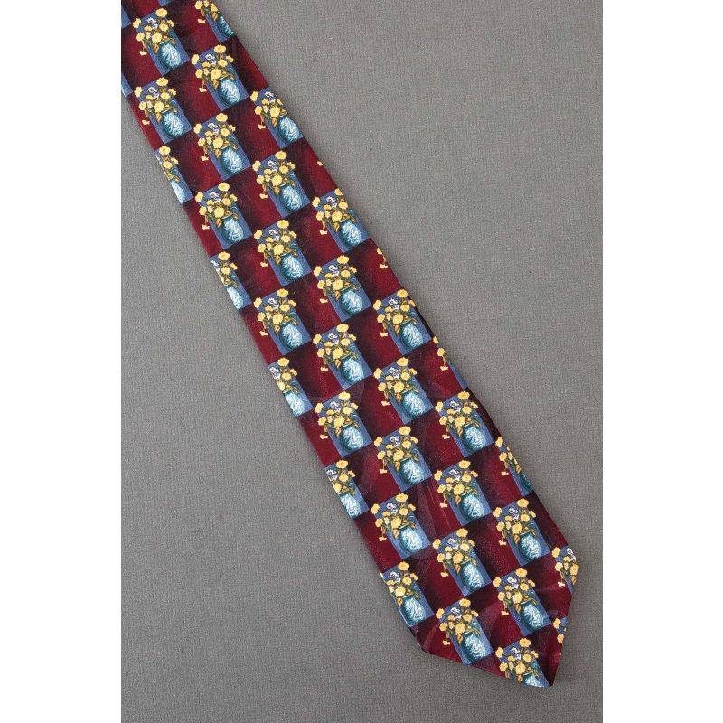 Flowers In A Vase Repeat - Bob Timberlake Necktie