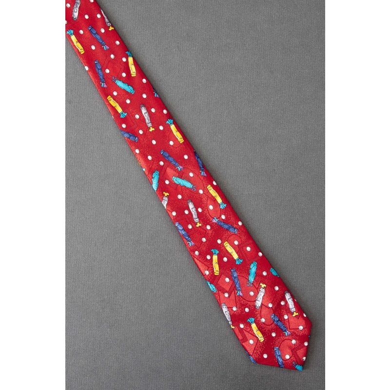 Golf Balls & Bags - Boys Red Sports Necktie