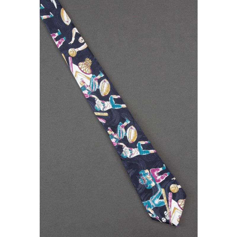 Football & Basketball Players - Skinny Necktie