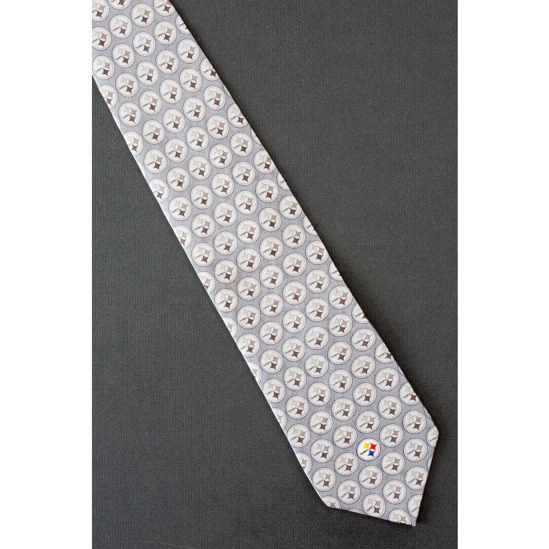 Pittsburgh Steelers Tonal Logo - Football Necktie