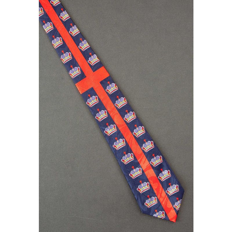 Crowns With Crosses - Religious Christian Tie