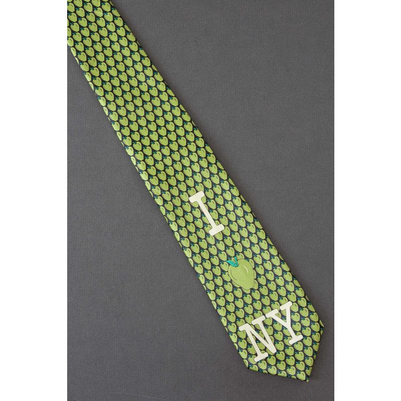 I Love New York - I Love NY Green Apple Necktie