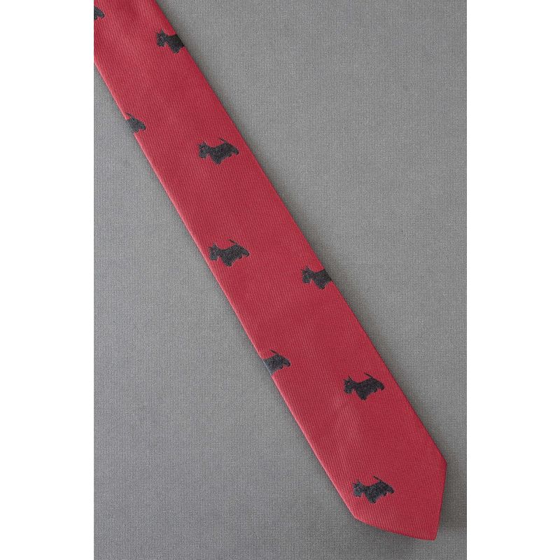 Terrier Dog Breed - 1980's Vintage Necktie