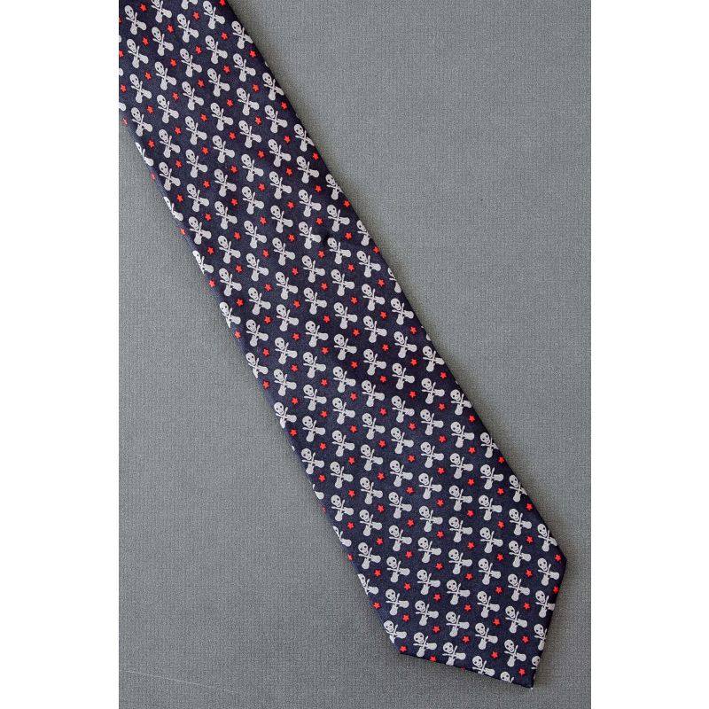Skull & Drumsticks - Rock & Roll Hall of Fame Tie
