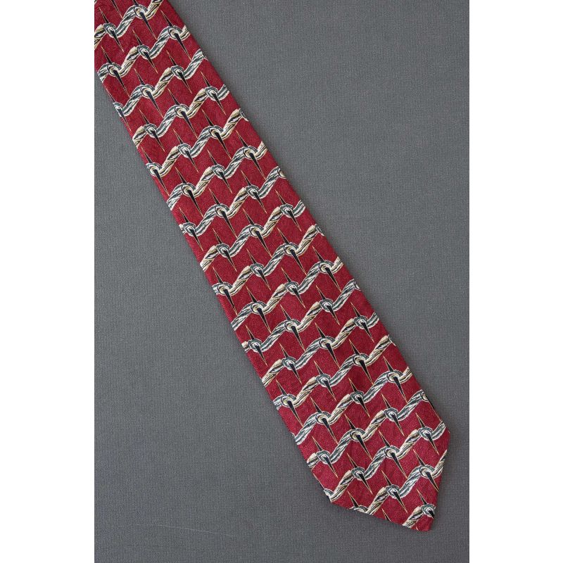 Rows of Barbed Wire - XMI Silk Designer Tie
