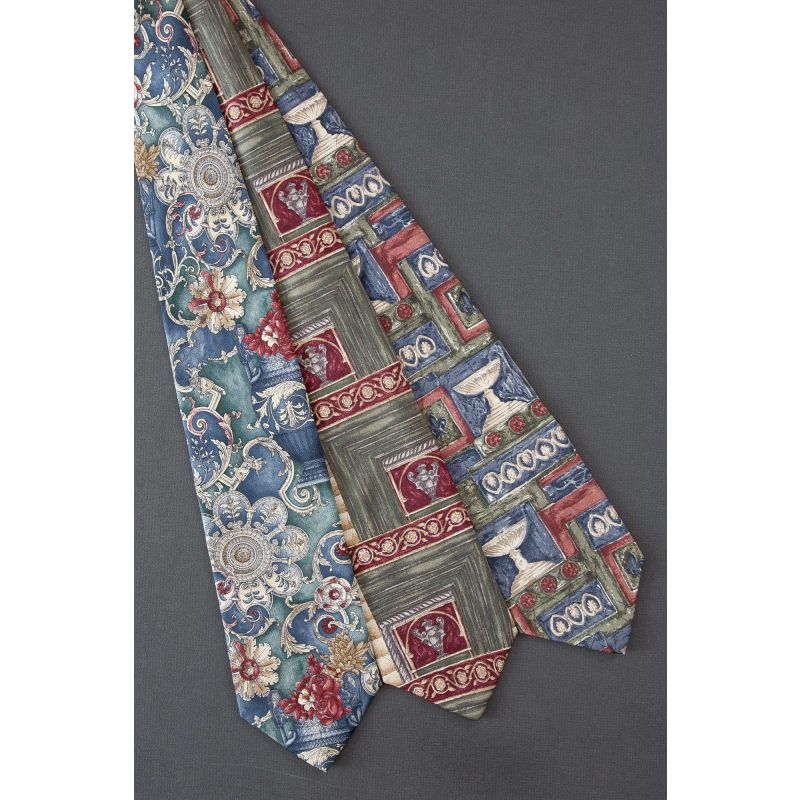 3 For $25 - Vessels & Pottery - Silk Neckties
