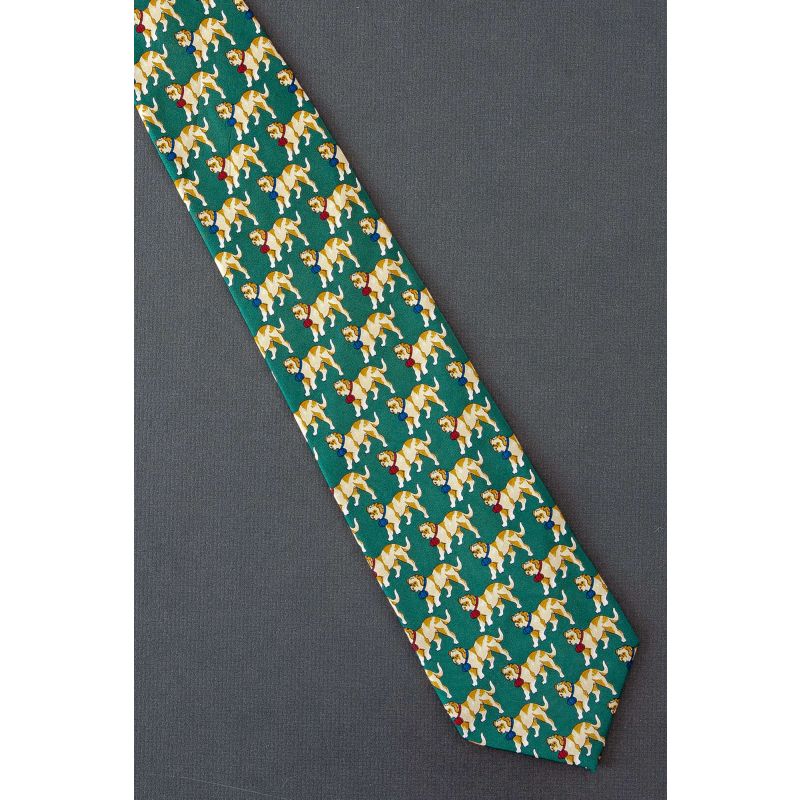 Saint Bernard Puppy Dogs Allover - Necktie
