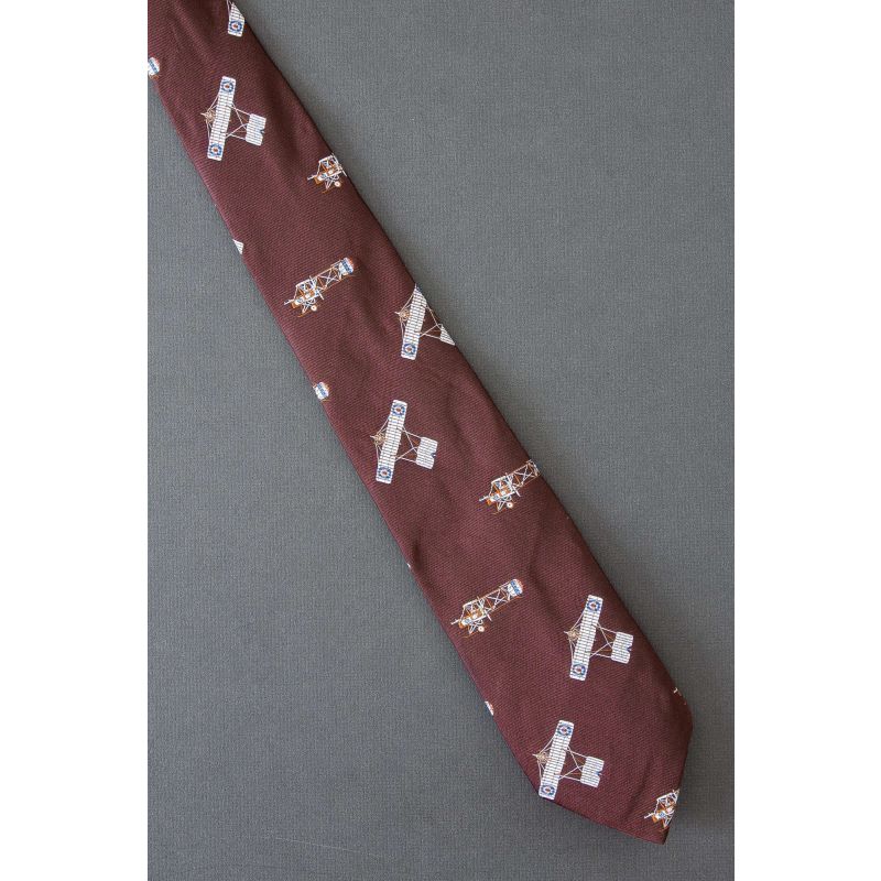 Early Military Planes - 1970's Vintage Necktie