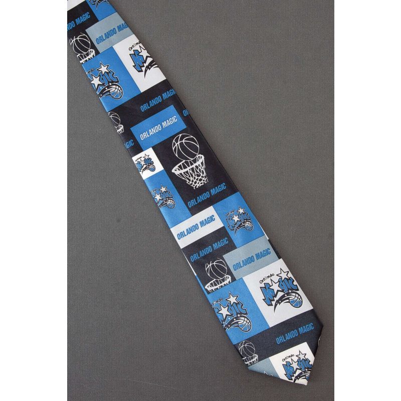 Orlando Magic Block & Play - Basketball Necktie