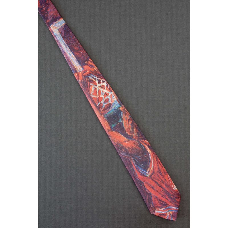 Basketball Player - Ralph Marlin Sports Necktie
