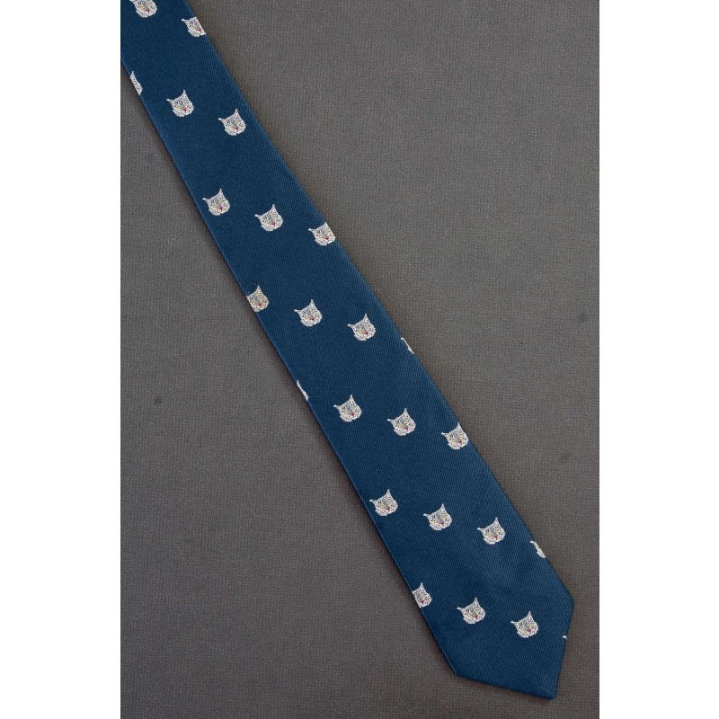 Bobcat Allover - 1980's Slim Vintage Necktie