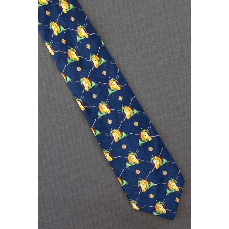 Portrait of a Horse & Hunting Horn - Necktie