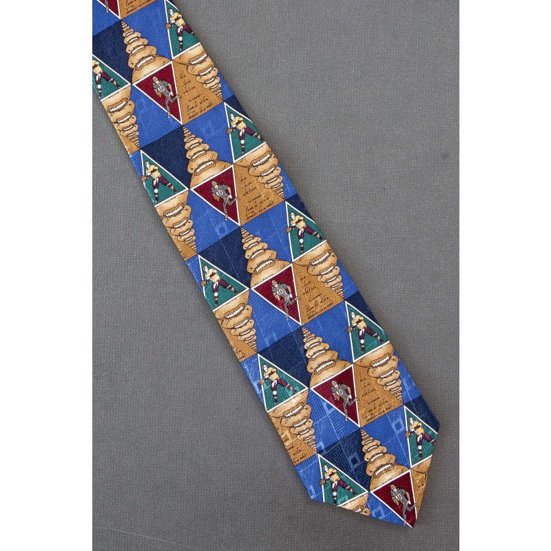 Knute Rockne Quote Me Silk Football Necktie