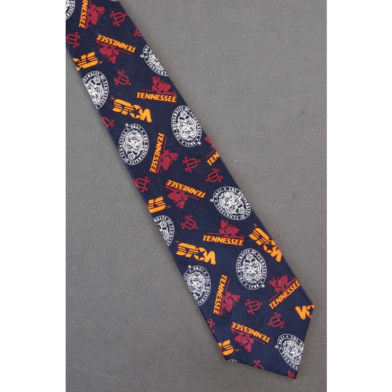 University of Tennessee - Navy Silk Collegiate Tie