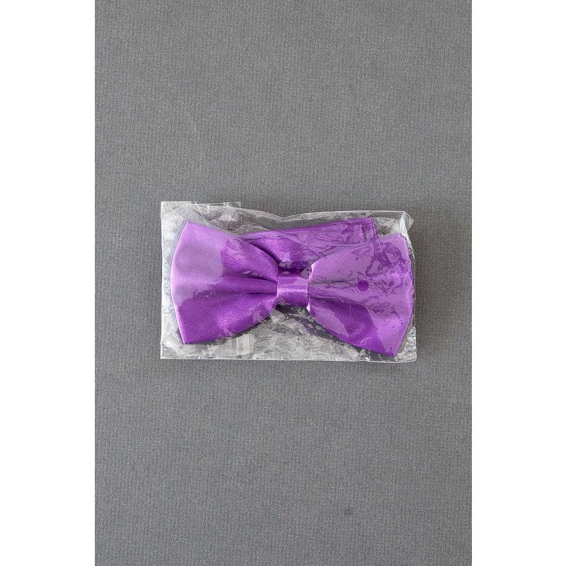 Solid Purple - Pre-Tied Adjustable Bow Tie
