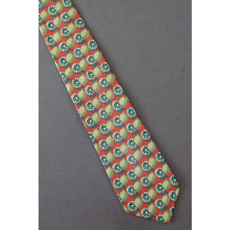 Whole & Cut Limes - Men's Silk Gap Necktie