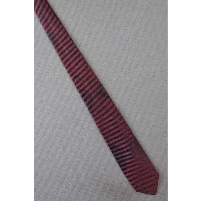 Understated Bow Tie Pattern - Burgundy Tie