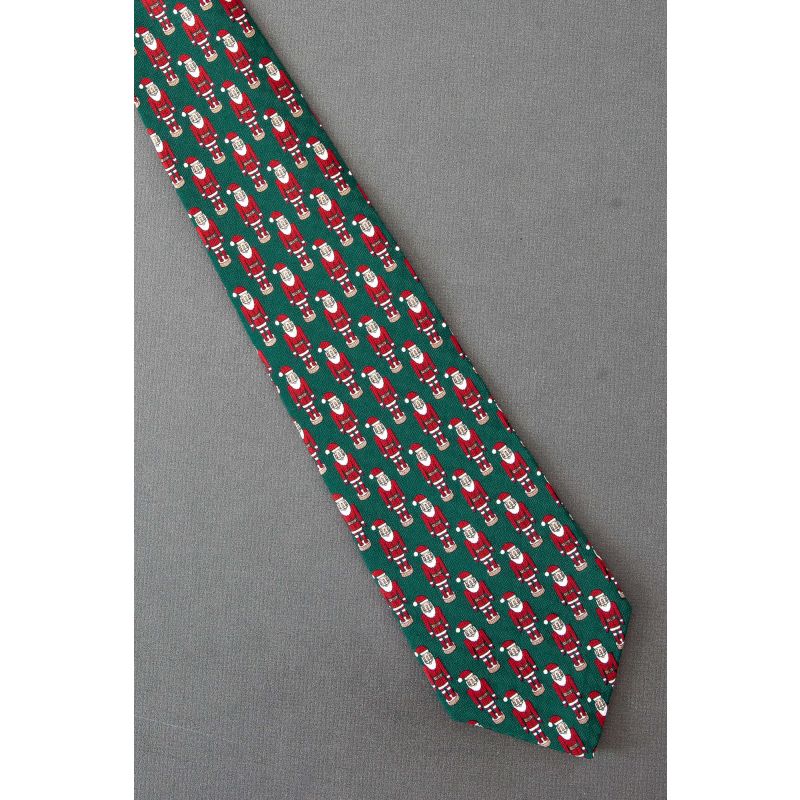 Santa Claus as a Push Button Puppet Necktie