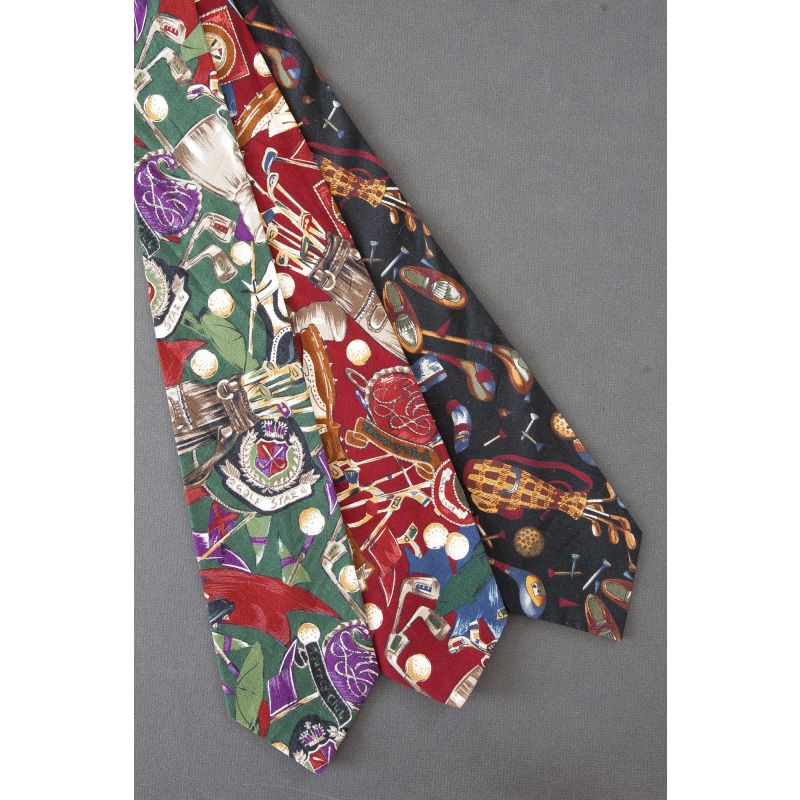3 For $25 - All Golf Related Items - Neckties