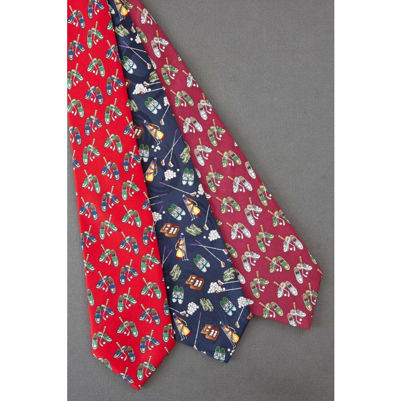 3 For $25 - Golf Shoes & Golfing Accessories Ties