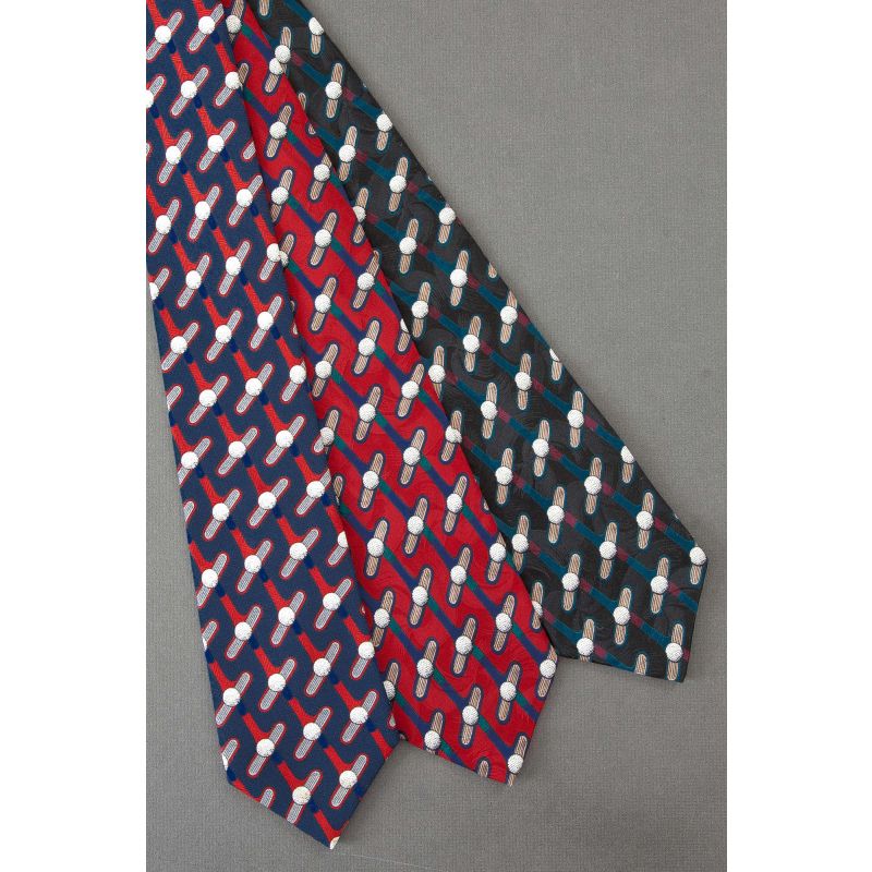 3 For $25 - The Perfect Putt - Golfing Neckties