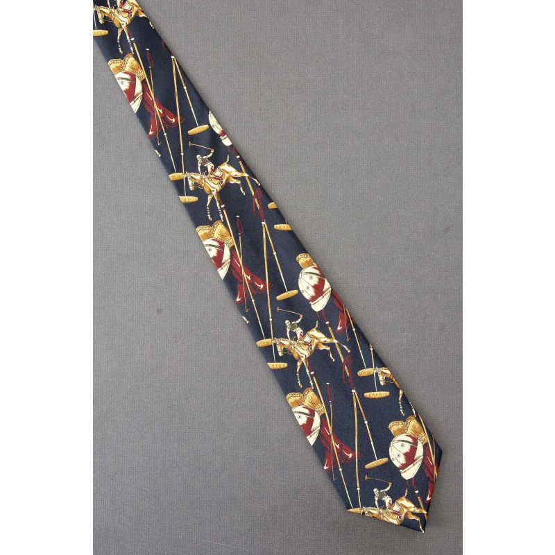 Polo Players on Horse & Equipment - Black Tie