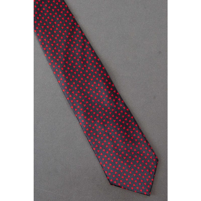 Red Hearts - Whimsical Valentine's Day Necktie