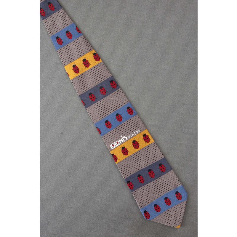 Lolonis Winery Ladybug - Promotional Silk Necktie