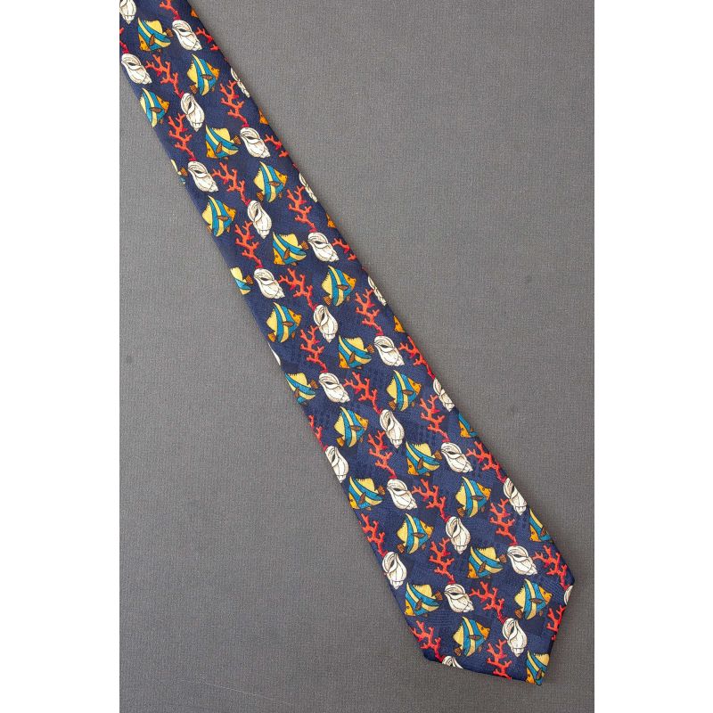 Seashells, Coral & Tropical Fish Necktie
