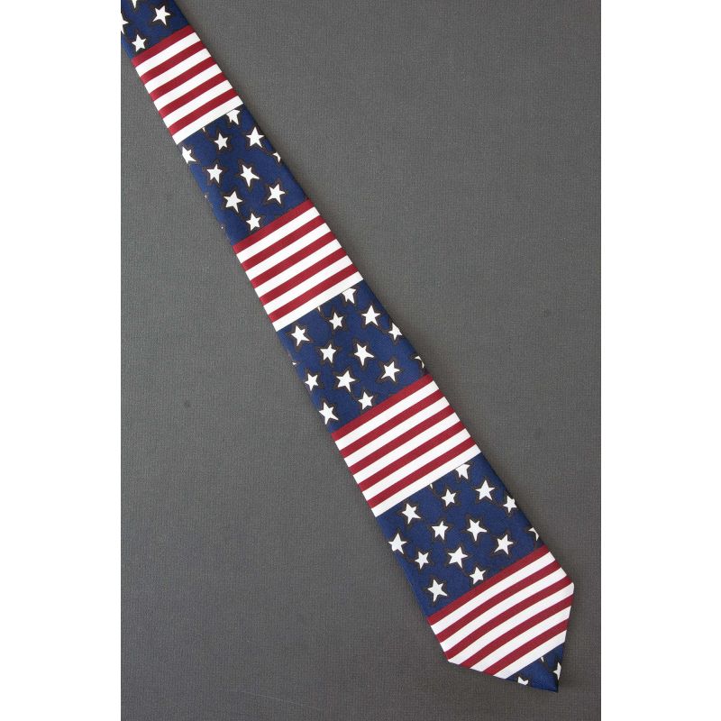 Stars & Stripes of the American Flag - Necktie